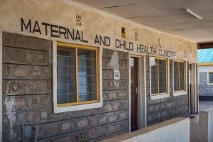 Maternal and Child Health Clinic where Annes Mboya works