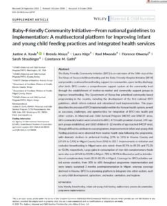 First page of article including title, authors, abstract, and journal information
