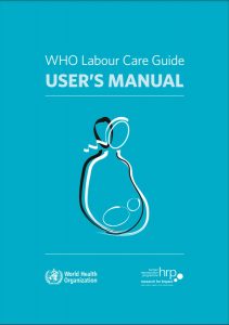 Cover page of WHO Labour Care Guide