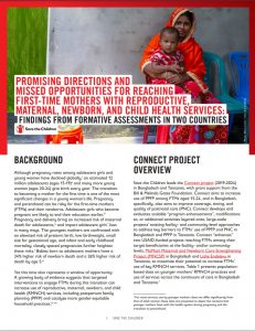 first page of article including title and background of both the brief and project